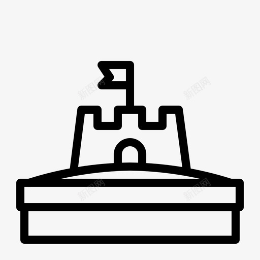 沙盒游戏操场svg_新图网 https://ixintu.com 游戏 沙盒 操场 铲子 游戏类 类型