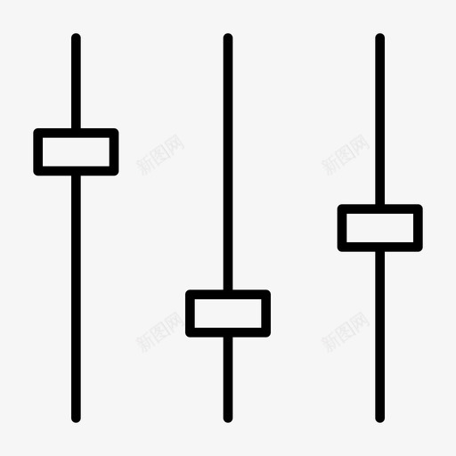 均衡器设置过滤器过滤svg_新图网 https://ixintu.com 均衡器 设置 过滤器 过滤 混音 排序 业务 财务