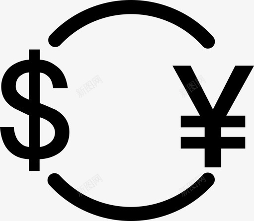 icon中美双报svg_新图网 https://ixintu.com 中美 双报