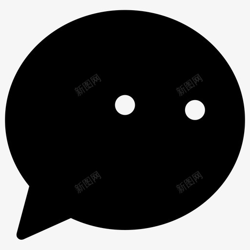 微信2svg_新图网 https://ixintu.com 微信