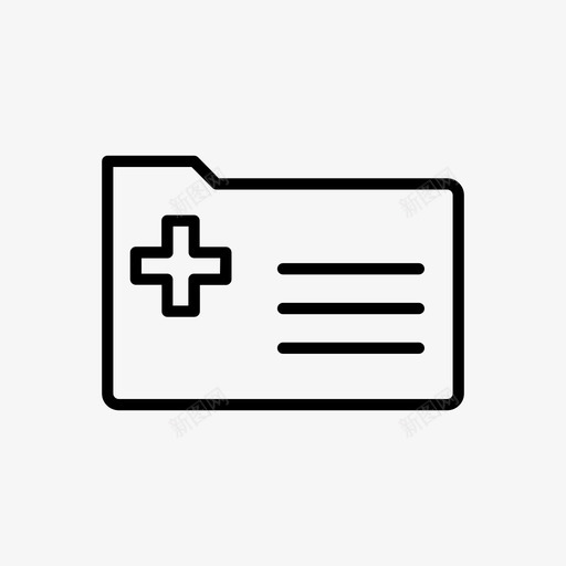 医疗档案诊所文件夹svg_新图网 https://ixintu.com 医疗 档案 诊所 文件夹 医院 医药卫生