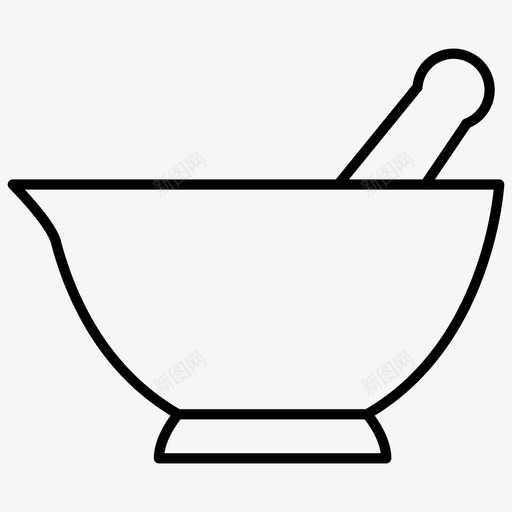 采购产品灰浆和杵灰浆和杵碗svg_新图网 https://ixintu.com 灰浆 采购 产品 杵碗 容器 厨房 实验室 设备 医疗设备