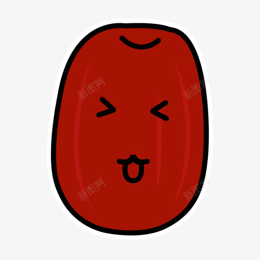 食品红枣svg_新图网 https://ixintu.com 食品 红枣