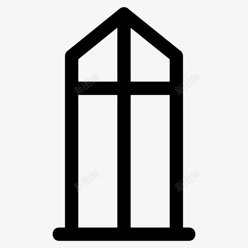 窗户玻璃家svg_新图网 https://ixintu.com 窗户 玻璃家 房子 室内 景观