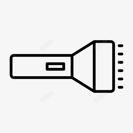 手电筒照明灯假日和户外svg_新图网 https://ixintu.com 手电筒 照明灯 假日 户外