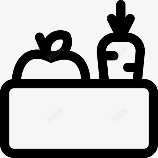 采购产品杂货盒子板条箱svg_新图网 https://ixintu.com 采购 产品 杂货 盒子 板条 食品 健康 蔬菜 美味