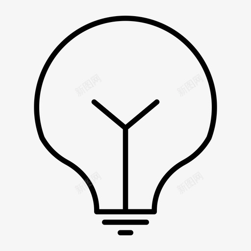 灯聪明勤奋svg_新图网 https://ixintu.com 聪明 勤奋 创意 灵感 教育 线图 图标