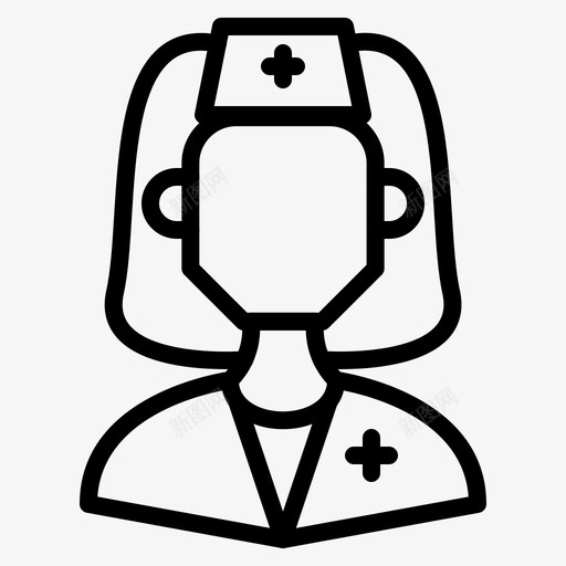 助产士化身医生svg_新图网 https://ixintu.com 助产士 化身 医生 生女 护士 医疗 婴儿