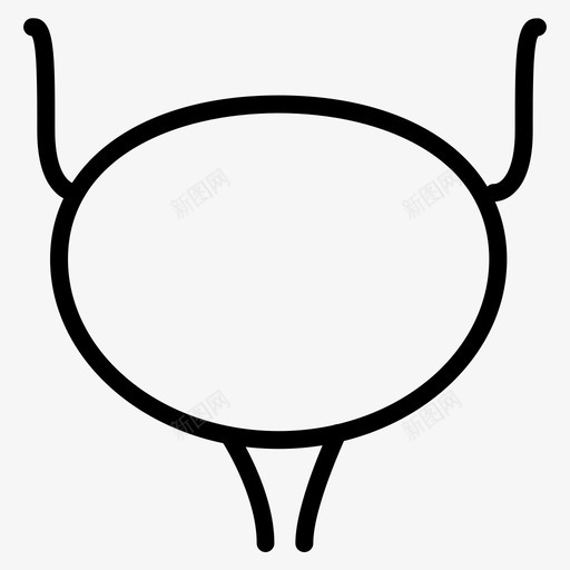 膀胱人体内脏svg_新图网 https://ixintu.com 人体 器官 膀胱 内脏 泌尿