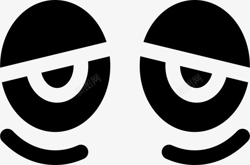 失眠眼睛疲倦svg_新图网 https://ixintu.com 累瘫 充满 失眠 护理 疲倦 眼睛 身体