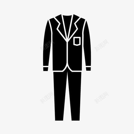 西服衣服服装店svg_新图网 https://ixintu.com 西服 衣服 服装店 服装 时装