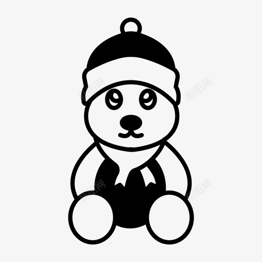 冬兔可爱娃娃svg_新图网 https://ixintu.com 冬兔 可爱 娃娃 礼物 圣诞 雕文