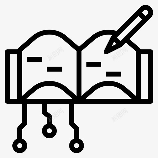 知识书籍创新svg_新图网 https://ixintu.com 知识 书籍 创新 网络技术