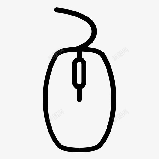 鼠标图标点击电脑设备svg_新图网 https://ixintu.com 电脑 鼠标 图标 设备 点击 光标 笔记本 互联网