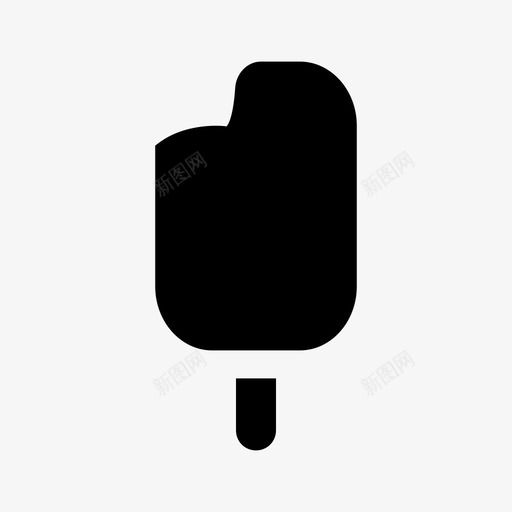 冰激凌棒冰凉甜点svg_新图网 https://ixintu.com 冰激凌 棒冰 冰凉 甜点 冰棒