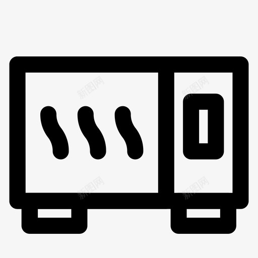 微波炉烹饪电子svg_新图网 https://ixintu.com 微波炉 烹饪 电子 技术 厨具