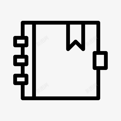 书本书签关闭svg_新图网 https://ixintu.com 书本 书签 关闭 内容