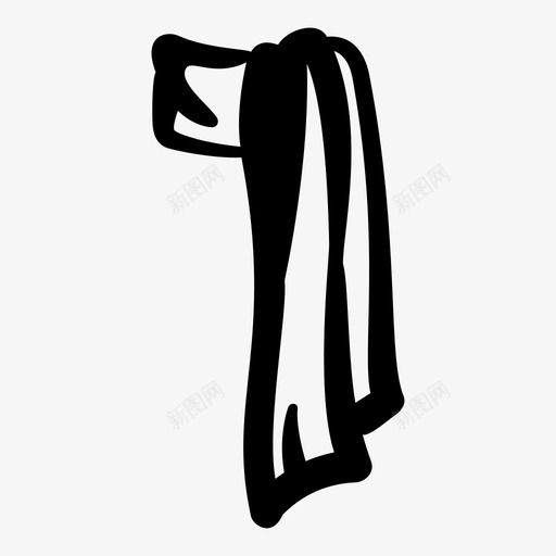 围巾秋天衣服svg_新图网 https://ixintu.com 秋天 围巾 衣服 针织 温暖 冬天 舒适
