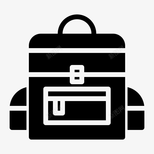学校背背包svg_新图网 https://ixintu.com 学校 背背 包包 背包 铭文