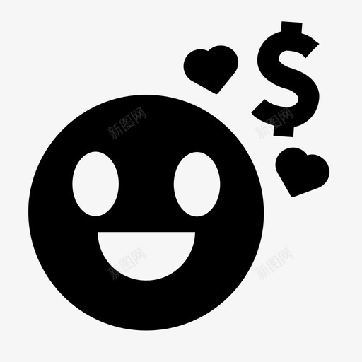利润捐赠收入svg_新图网 https://ixintu.com 收入 利润 捐赠 财务 金钱