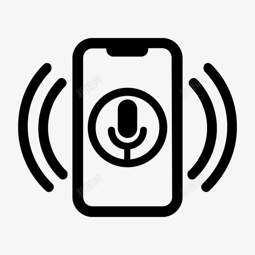 播客听力音乐svg_新图网 https://ixintu.com 播客 听力 音乐 收音机