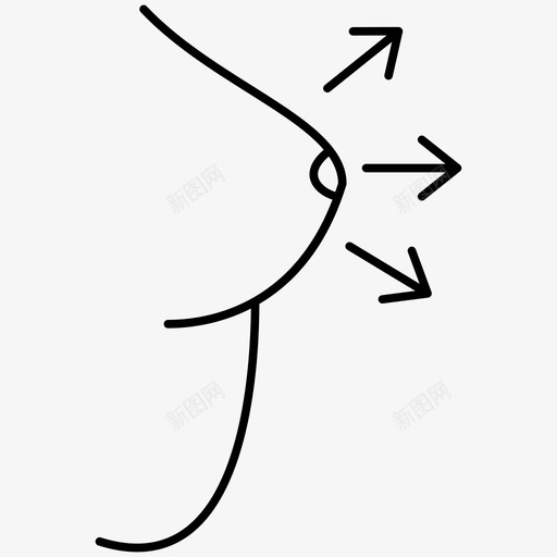 隆胸整形手术保健svg_新图网 https://ixintu.com 隆胸 整形 手术 保健