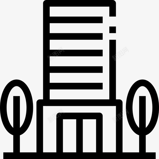 办公室大楼城市svg_新图网 https://ixintu.com 城市 办公室 大楼 办公区 城镇 建筑 施工