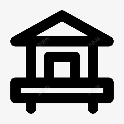 别墅楼房房子svg_新图网 https://ixintu.com 别墅 楼房 房子 旅游 旅行 度假