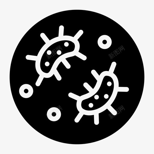 皮氏培养皿细菌疾病svg_新图网 https://ixintu.com 细菌 皮氏 培养皿 病毒 疾病 微生物
