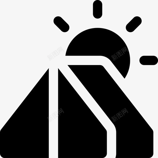晚上露营黎明svg_新图网 https://ixintu.com 晚上 露营 黎明 户外 睡觉 帐篷 露天