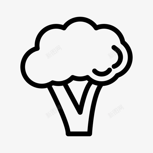 西兰花饮食营养svg_新图网 https://ixintu.com 蔬菜 西兰 兰花 饮食营养 素食者