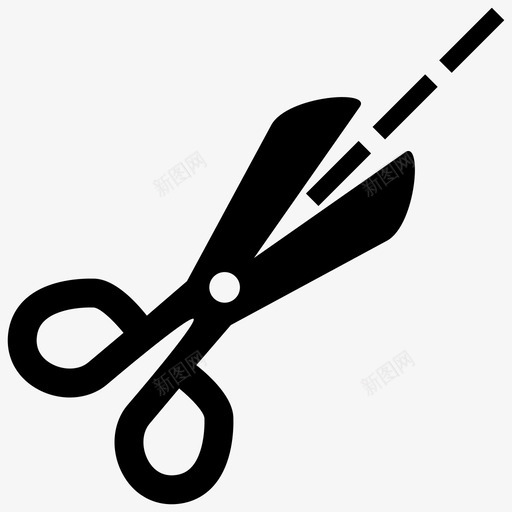 切割剪刀工具svg_新图网 https://ixintu.com 剪刀 切割 工具 购物 套装