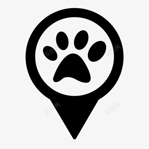 宠物店动物猫svg_新图网 https://ixintu.com 宠物 动物 商店