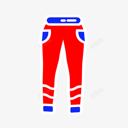 铅笔裤1svg_新图网 https://ixintu.com 铅笔