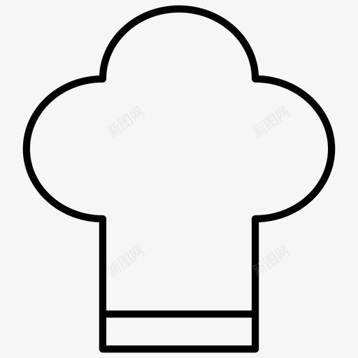 炊具帽食物餐馆svg_新图网 https://ixintu.com 炊具 食物 餐馆 厨房