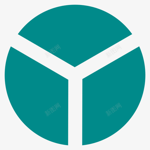 扇形图1svg_新图网 https://ixintu.com 扇形 形图