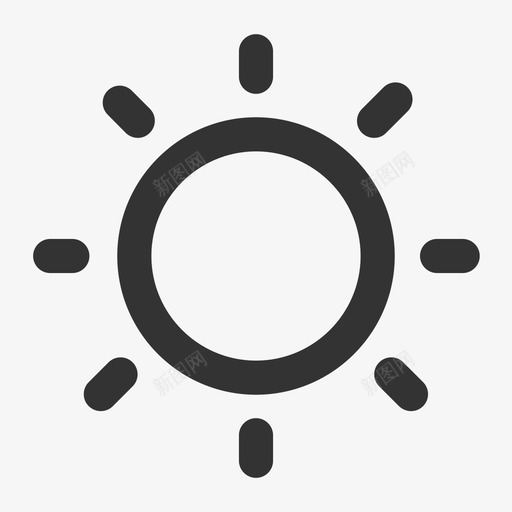 icon调节亮度svg_新图网 https://ixintu.com 调节 亮度
