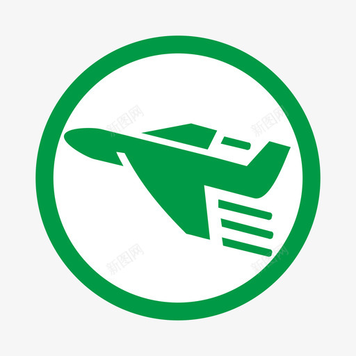 POI点图标机场svg_新图网 https://ixintu.com 图标 机场