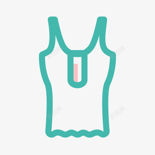 11吊带衫svg_新图网 https://ixintu.com 吊带