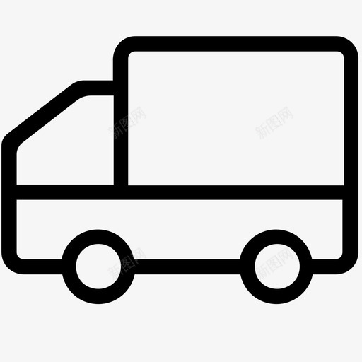 冷藏车svg_新图网 https://ixintu.com 冷藏车