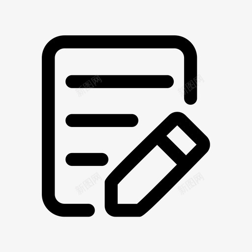填写资料svg_新图网 https://ixintu.com 填写 资料