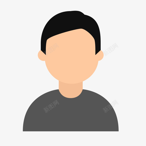 默认人员svg_新图网 https://ixintu.com 默认 人员
