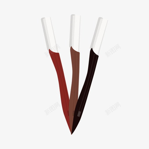 修眉刀svg_新图网 https://ixintu.com 修眉刀 多色