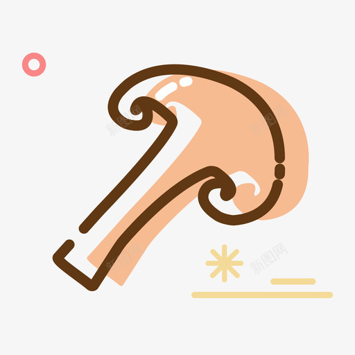 香菇干svg_新图网 https://ixintu.com 香菇
