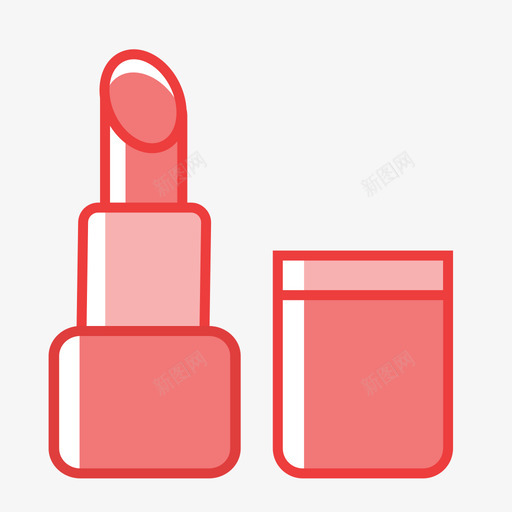 美妆口红svg_新图网 https://ixintu.com 美妆 口红