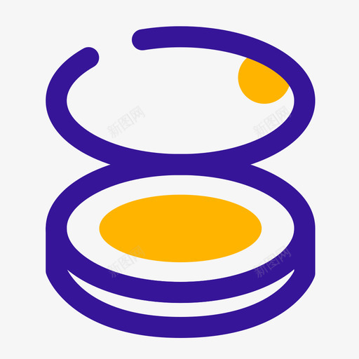 粉底svg_新图网 https://ixintu.com 粉底 美妆 彩妆