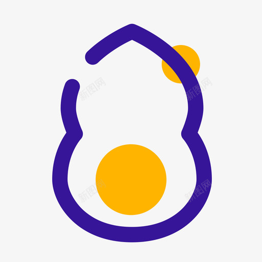 美妆蛋svg_新图网 https://ixintu.com 美妆 工具
