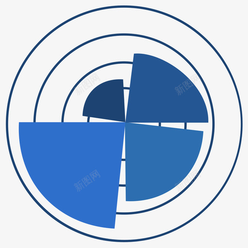 极坐标棒图svg_新图网 https://ixintu.com 极坐标 棒图