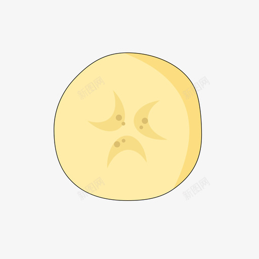 香蕉干svg_新图网 https://ixintu.com 香蕉