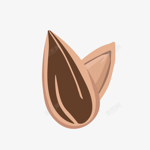瓜子svg_新图网 https://ixintu.com 瓜子 三只 松鼠 可爱 简约 圆润 精美 多色